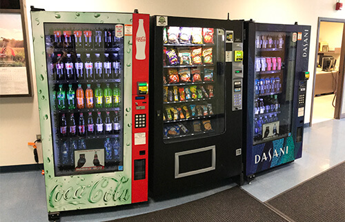 vending machine trio